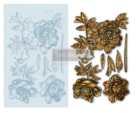 Wilderness Rose Decor Mould