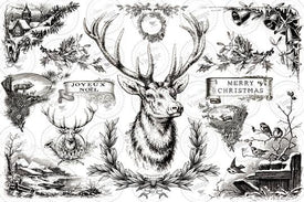 Christmas Stag - JRV Paper