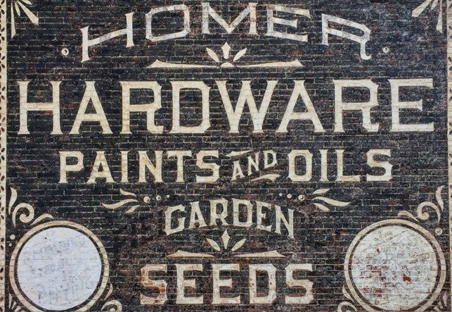 Hardware Roycycled Decoupage Paper