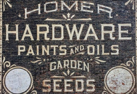 Hardware Roycycled Decoupage Paper