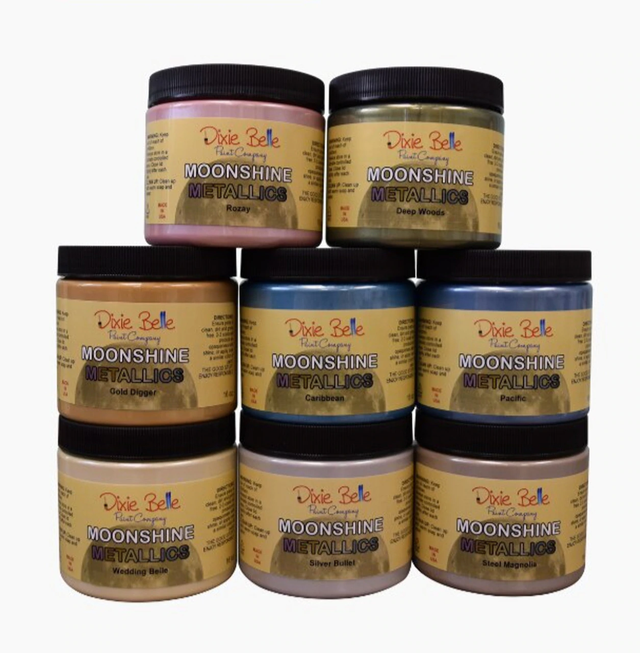 Moonshine Metallics-Dixie Belle Chalk Mineral Paint