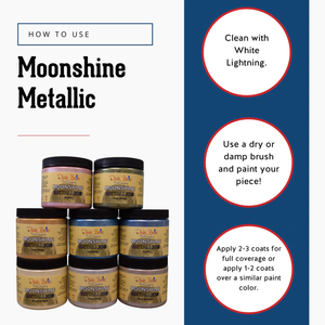 Moonshine Metallics-Dixie Belle Chalk Mineral Paint